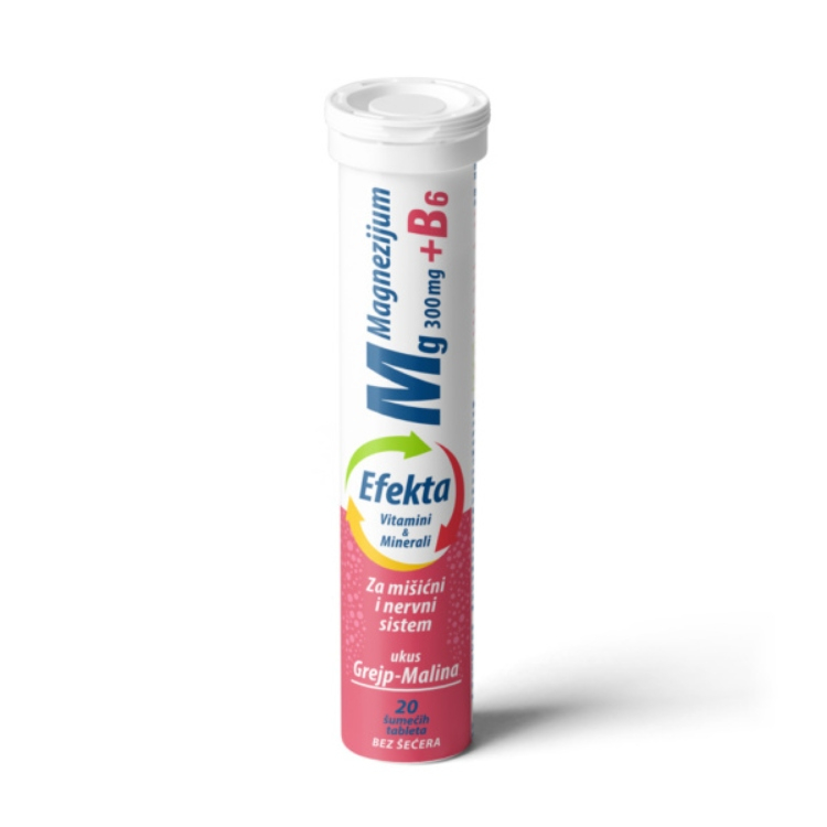 MG + VITAMIN B6 20 ŠUMEĆIH TABLETA Herbalno