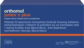 ORTHOMOL JUNIOR C MIX ŠUMSKO VOĆE I NARANDŽA A'30